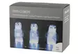 Akryyli pingviini 18 LED 3 kpl pakkaus - Valokoristeet ja valohahmot - 6410413336384 - 5