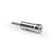 Autoantenniliitin | Suora | Uros | Kupari | 50 Ohm | Painettava | Metalli | Hopea | 10 kpl | Kirjekuori - Varaosat - 5412810299874 - 40