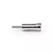 Autoantenniliitin | Suora | Uros | Kupari | 50 Ohm | Painettava | Metalli | Hopea | 10 kpl | Kirjekuori - Varaosat - 5412810299874 - 1