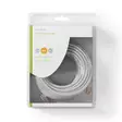 CAT6 Verkkokaapeli | RJ45 uros | RJ45 uros | S/FTP | 10.0 m | Sisäkäyttöinen | Pyöreä | LSZH | Harmaa | Laatikko - Tietokone ja verkko - 5412810289264 - 66