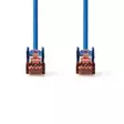 CAT6 Verkkokaapeli | RJ45 uros | RJ45 uros | S/FTP | 2.00 m | Pyöreä | LSZH | Sininen | Label - Tietokone ja verkko - 5412810423354 - 10