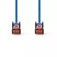 CAT6 Verkkokaapeli | RJ45 uros | RJ45 uros | S/FTP | 5.00 m | Pyöreä | LSZH | Sininen | Kirjekuori - Verkkokaapelit - 5412810277704 - 10