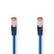 CAT6 Verkkokaapeli | RJ45 uros | RJ45 uros | S/FTP | 5.00 m | Pyöreä | LSZH | Sininen | Kirjekuori - Verkkokaapelit - 5412810277704 - 1
