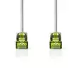CAT7 verkkokaapeli | S/FTP | RJ45 uros | RJ45 uros | 15.0 m | Snagless | Pyöreä | LSZH | Harmaa | Label - Tietokone ja verkko - 5412810424344 - 10
