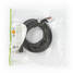 CAT6 Verkkokaapeli | RJ45 uros | RJ45 uros | SF/UTP | 5.00 m | Pyöreä | LSZH | Musta | Kirjekuori - Tietokone ja verkko - 5412810278794 - 5