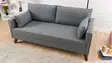 2-istuttava sohva, harmaa, 177 cm leveä, kestävä, helppohoitoinen - - 19-19-8681875520194 - 4