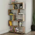 Kirjahylly, mänty, 90 cm leveä, kestävä, skandinaavinen design - Kirjahyllyt - 8682870704404 - 2
