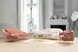 3-istuttava sohva, beige, 255 cm x 120 cm x 85 cm, kestävä, mukava - Sohvat - 8683342766524 - 2