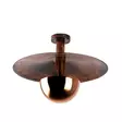 Kattokruunu, kupari, 48 cm, 35 cm, kestävä, ajaton, lämmin - Katto- ja seinävalaisimet - 8683743823994 - 7