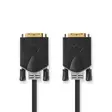 DVI-kaapeli | DVI-D 24+1-Pin Uros | DVI-D 24+1-Pin Uros | 2560x1600 | Kullattu | 3.00 m | Suora | PVC | Antrasiitti | Laatikko - Tietokone ja verkko - 5412810335824 - 1