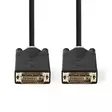 DVI-kaapeli | DVI-D 24+1-Pin Uros | DVI-D 24+1-Pin Uros | 2560x1600 | Kullattu | 3.00 m | Suora | PVC | Antrasiitti | Laatikko - Tietokone ja verkko - 5412810335824 - 10