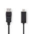 DisplayPort kaapeli | DisplayPort uros | HDMI liitin | 4K@30Hz | Niklattu | 2.00 m | Pyöreä | PVC | Musta | Laatikko - Tietokone ja verkko - 5412810288564 - 4