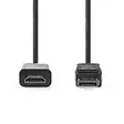 DisplayPort kaapeli | DisplayPort uros | HDMI liitin | 4K@30Hz | Niklattu | 1.00 m | Pyöreä | PVC | Antrasiitti | Laatikko - Tietokone ja verkko - 5412810336074 - 10