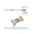 EDC2000 CD Modulaire coax and data wall box - Nedis tuotteet - 8719632685784 - 80