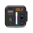 FM-lähetin Autoon | Kiinteä | Kaiutinpuhelin | 1.00 " | Amber -näyttö | Bluetooth® | PD 18 W / PD 20 W | Pikalataus | Bassokorostus | Google Assistant / Siri | Musta - Autosoittimet - 5412810451814 - 11