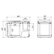 Frezzer Camping M35L 12/24 V 230 V matkajääkaappipakastin - Matkajääkaapit - 6438014334264 - 5