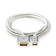 HDMI -kaapeli | HDMI liitin | DVI-D 24+1-Pin Uros | 2560x1600 | Kullattu | 2.00 m | Suora | Punottu | Hopea | Laatikko kannella ja ikkunalla - HDMI-kaapelit - 5412810333264 - 2