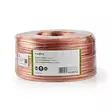 Kaiutinkaapeli | 2 x 4.00 mm² | CCA | 100 m | Pyöreä | PVC | Läpikuultava | Kääre - Audiokaapelit - 5412810312764 - 66