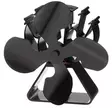 Kaminapuhallin 4-lapainen Mustang - Takat ja kaminat - 6410412980724 - 1
