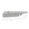 Keinun varakatto 170cm Harmaa - Pihakeinut ja riipputuolit - 6438168111704 - 3