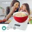 Keittiövaaka | Digitaalinen | Lasi / Muovi | Valkoinen - Keittiötyövälineet - 5412810334544 - 5