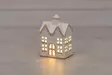 Keramiikka talo led valoilla 15 cm - Valokoristeet ja valohahmot - 6410416309064 - 2