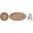 Kertak=C3=A4ytt=C3=B6lautanen 225mm 10 kpl - Kertakäyttöastiat - 8719987316654 - 1