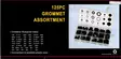 Läpivientikumisarja, 125-osainen - Autosähkö - 6438168088174 - 3