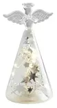 Alys lasinen led-enkeli 14cm - Koristevalot - 6435200280084 - 2
