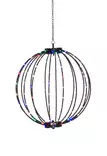 Led-valopallo moniv=C3=A4ri 30 cm 160 led - Valokoristeet ja valohahmot - 6410416310534 - 2