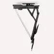 SmartLife Motorised TV Ceiling Mount | 23 - 65 " | Maximum supported screen weight: 30 kg | Rotatable | Tiltable | Minimum ceiling distance: 140 mm | Remote controlled | Steel | Black - TV telineet - 5412810450664 - 27