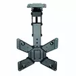 SmartLife Motorised TV Ceiling Mount | 23 - 65 " | Maximum supported screen weight: 30 kg | Rotatable | Tiltable | Minimum ceiling distance: 140 mm | Remote controlled | Steel | Black - TV telineet - 5412810450664 - 10