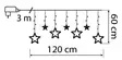 Nette ledt=C3=A4htiverho 77 led ip20 - Koristevalot - 6435200289834 - 5