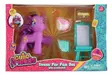 Poni 13 cm ja tarvikkeet tuotekuva violetti=20 - Eläinhahmot - 6924200090804 - 4