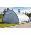 Pressutalli Ranch 9,2 x 7,5 x 4,85 m aukko kiinni - Pressutallit ja -hallit - 6438014166414 - 3