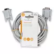 Sarjakaapeli | D-SUB 9-Pin Uros | D-SUB 9-Pin naaras | Niklattu | 5.00 m | Pyöreä | PVC | Valkea | Label - Tietokone ja verkko - 5412810421114 - 66