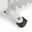 Siirrettävä Öljylämmitin | 800 / 1200 / 2000 W | 9 Lamellia | Säädettävä termostaatti | 3 Lämpöasetusta | Kaatumissuoja | Valkoinen - Lämmitys - 5412810405084 - 46
