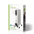 Siirrettävä Öljylämmitin | 800 / 1200 / 2000 W | 9 Lamellia | Säädettävä termostaatti | 3 Lämpöasetusta | Kaatumissuoja | Valkoinen - Lämmitys - 5412810405084 - 67