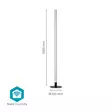 SmartLife-tunnelmalamppu | Wi-Fi | Tube | 180 lm | Lämpimästä kylmään valkoiseen / RGBIC | 2700 - 6500 K | 10 W | Metalli / Silikoni | 1 kpl - Valaisimet - 5412810415304 - 55