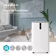 SmartLife 3-in-1 Ilmastointilaite | Wi-Fi | 9000 BTU | 80 m³ | Kosteudenpoisto | Android / IOS | 3 nopeusasetusta | 65 dB | Valkoinen - Tuulettimet ja ilmastointilaitteet - 5412810322534 - 5