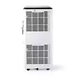 SmartLife 3-in-1 Ilmastointilaite | Wi-Fi | 9000 BTU | 80 m³ | Kosteudenpoisto | Android / IOS | 3 nopeusasetusta | 65 dB | Valkoinen - Tuulettimet ja ilmastointilaitteet - 5412810336784 - 25