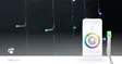 SmartLife Jouluvalot | Verho | Wi-Fi | RGB | 180 LED's | 3.00 m | Android / IOS - Koristevalot - 5412810404414 - 90