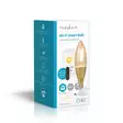 SmartLife LED Filamenttilamppu | E14 | 470 lm | 4.90 W | Lämmin Valkoinen | 1800 - 3000 K | Lasi | Android / IOS | Kynttilä | 1 kpl - Valonlähteet - 5412810335664 - 69