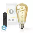 SmartLife LED Filamenttilamppu | E27 | 360 lm | 4.90 W | Lämpimästä kylmään valkoiseen | 1800 - 6500 K | Lasi | Android / IOS | ST64 | 1 kpl - Valonlähteet - 5412810335374 - 51