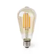 SmartLife LED Filamenttilamppu | Wi-Fi | E27 | 806 lm | 7 W | Lämmin Valkoinen | 1800 - 3000 K | Lasi | Android / IOS | ST64 | 1 kpl - Valonlähteet - 5412810335404 - 10