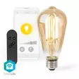 SmartLife LED Filamenttilamppu | Wi-Fi | E27 | 806 lm | 7 W | Lämmin Valkoinen | 1800 - 3000 K | Lasi | Android / IOS | ST64 | 1 kpl - Valonlähteet - 5412810335404 - 51