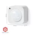 SmartLife Liiketunnistin | Tunnistin | Zigbee 3.0 | Paristokäyttöinen / USB Virta | Tunnistuskulma: 100 ° | Tunnistusalue: 7 m | Maks. akunkesto: 24 Kuukautta | Valkoinen - Hälyttimet ja anturit - 5412810408894 - 55