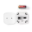 SmartLife Liiketunnistin | Tunnistin | Zigbee 3.0 | Paristokäyttöinen / USB Virta | Tunnistuskulma: 100 ° | Tunnistusalue: 7 m | Maks. akunkesto: 24 Kuukautta | Valkoinen - Hälyttimet ja anturit - 5412810408894 - 20