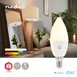 SmartLife RGB Lamppu | Zigbee 3.0 | E14 | 470 lm | 4.90 W | Lämpimästä kylmään valkoiseen / RGB | 2200 - 6500 K | Android / IOS | Kynttilä | 1 kpl - Valonlähteet - 5412810410644 - 5