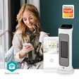SmartLife keraaminen PTC-tuuletinlämmitin | 2000 W | 2 Lämpöasetusta | Oskillaatio | Näyttö | 10 - 49 °C | Android / IOS | Valkoinen - Lämmitys - 5412810443154 - 52